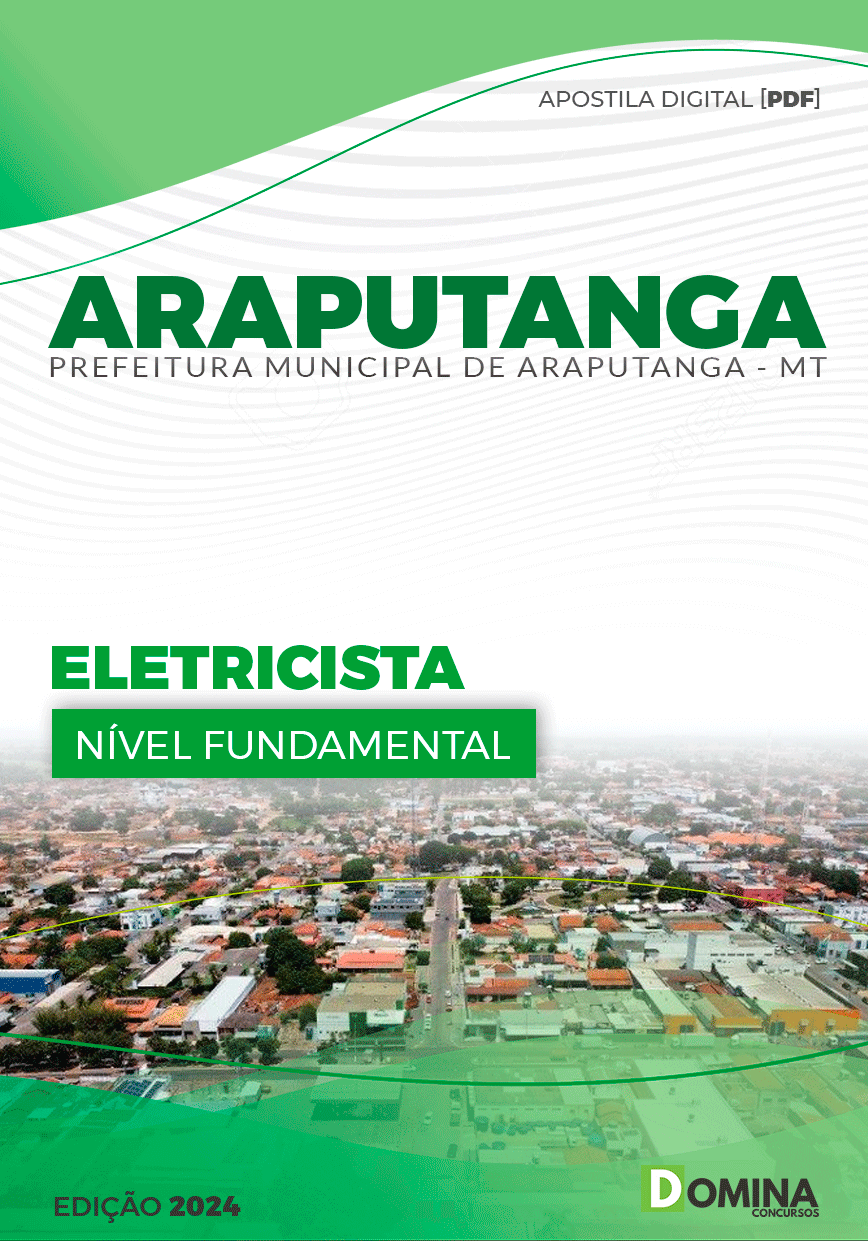 Apostila Eletricista Araputanga MT 2024