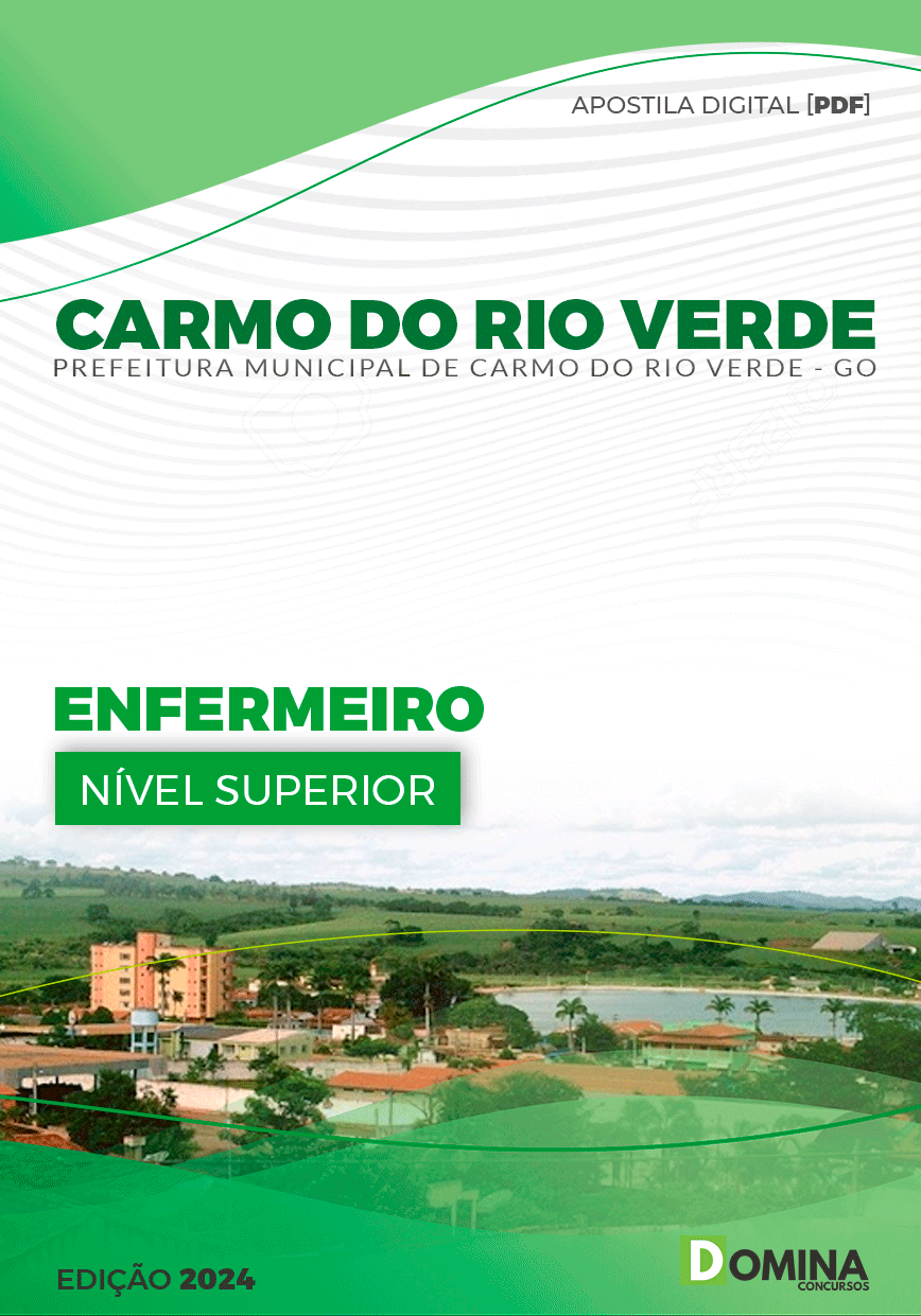 Apostila Enfermeiro Carmo do Rio Verde GO 2024