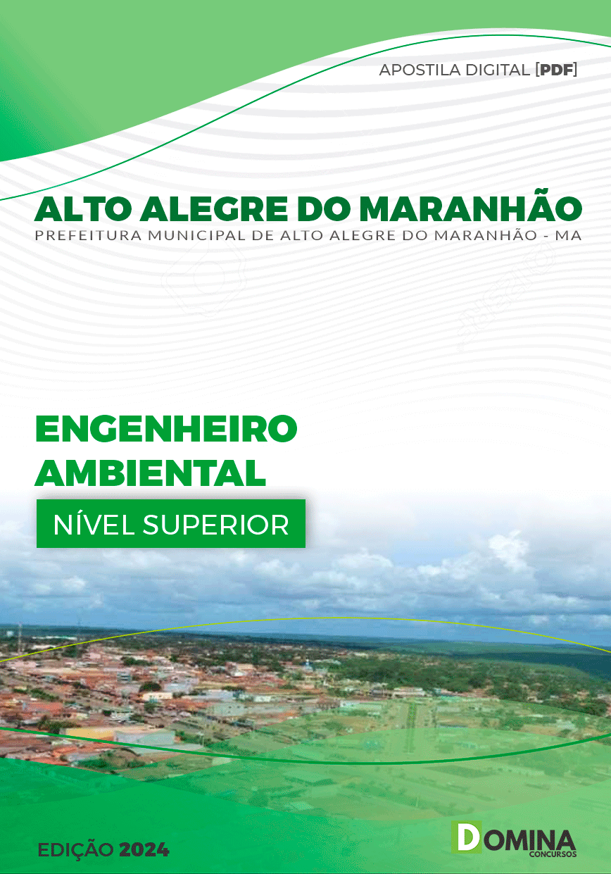 Apostila Engenheiro Ambiental Alto Alegre Maranhão MA 2024