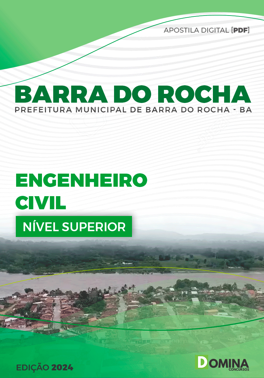 Apostila Engenheiro Civil Barra do Rocha BA 2024