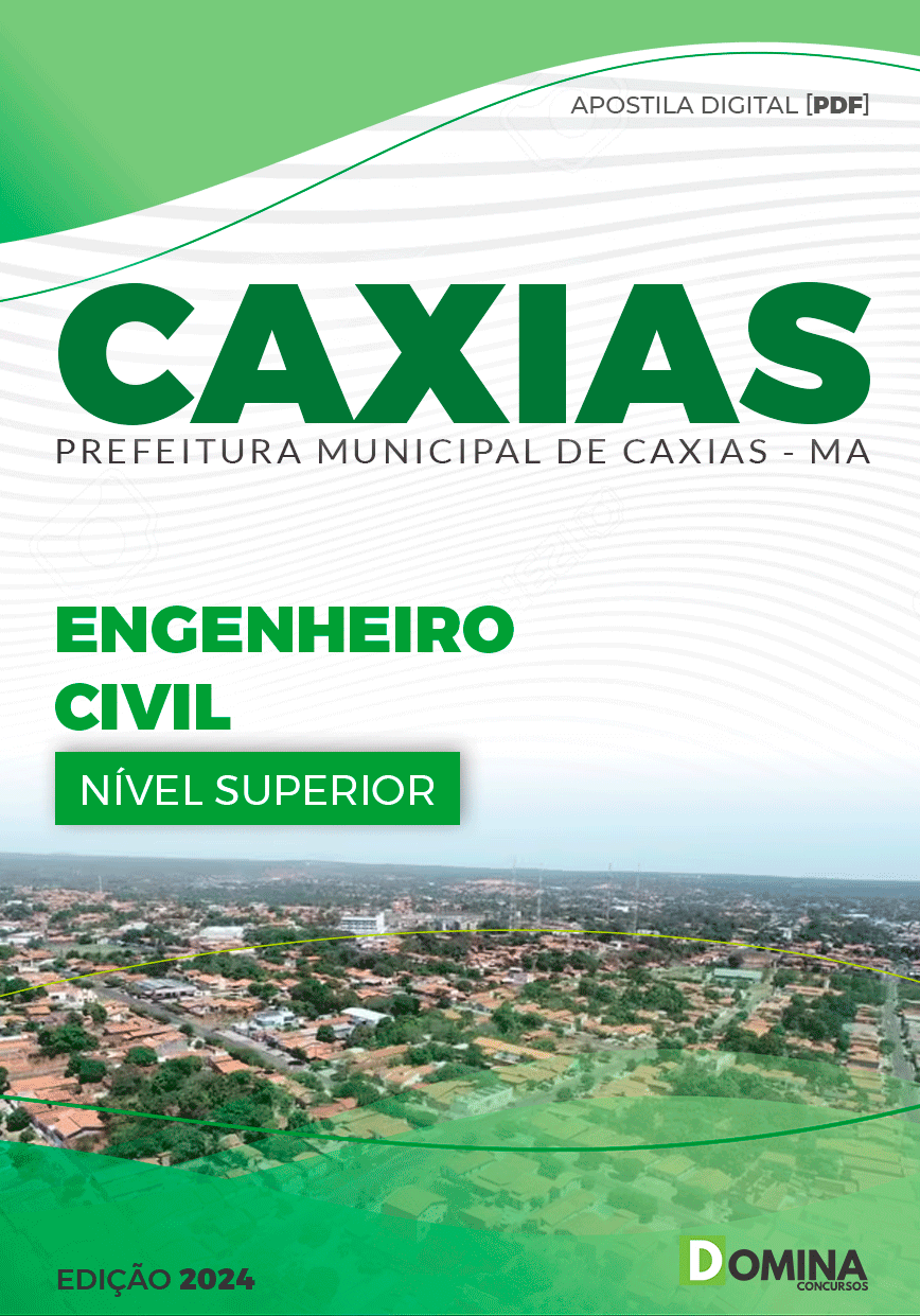 Apostila Engenheiro Civil Caxias MA 2024