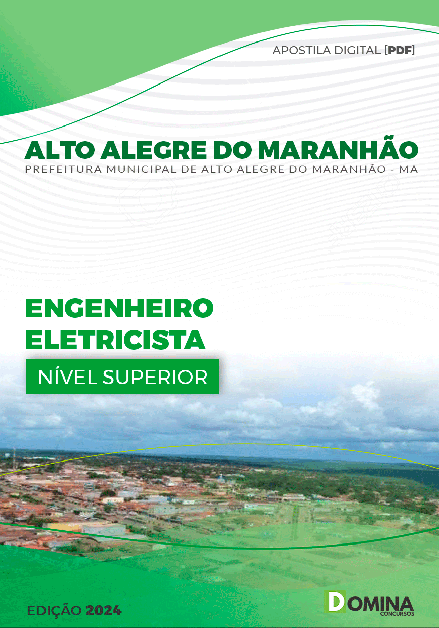 Apostila Engenheiro Eletricista Alto Alegre Maranhão MA 2024