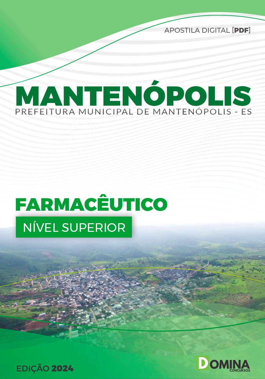 Apostila Farmacêutico Mantenópolis ES 2024