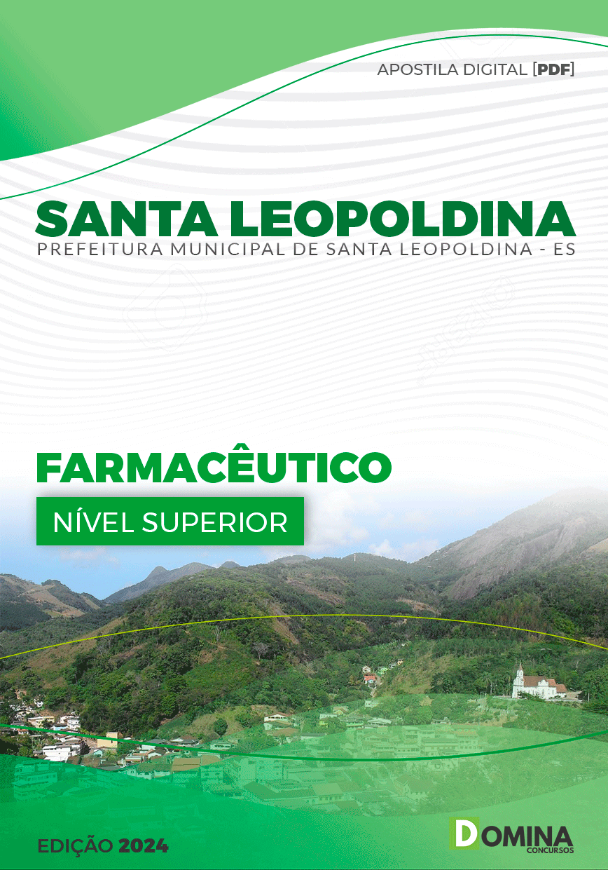 Apostila Farmacêutico Santa Leopoldina ES 2024