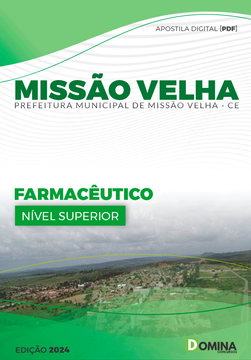 Apostila Farmacêutico Missão Velha CE 2024