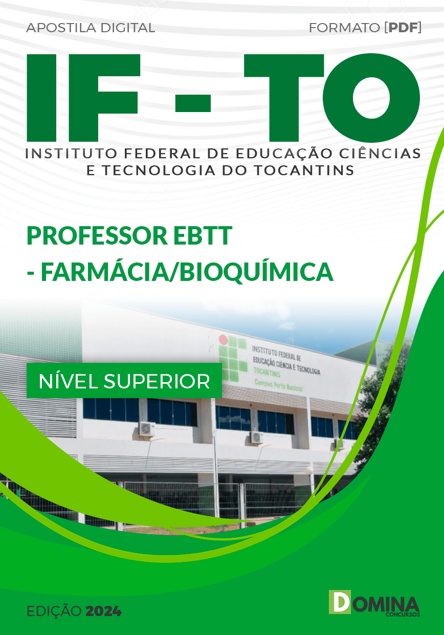 Apostila Professor de Farmácia Bioquímica IFTO 2024