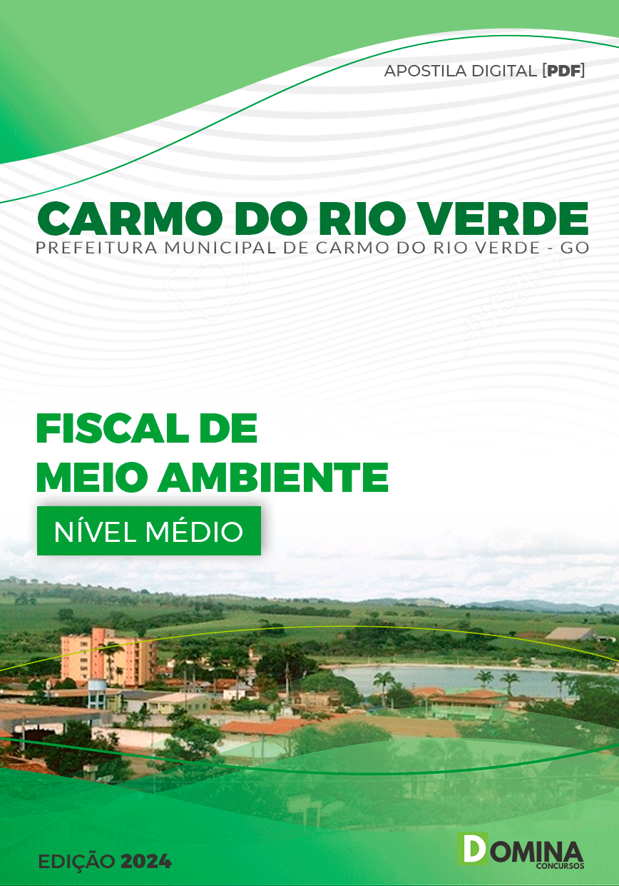 Apostila Fiscal de Meio Ambiente Carmo do Rio Verde GO 2024