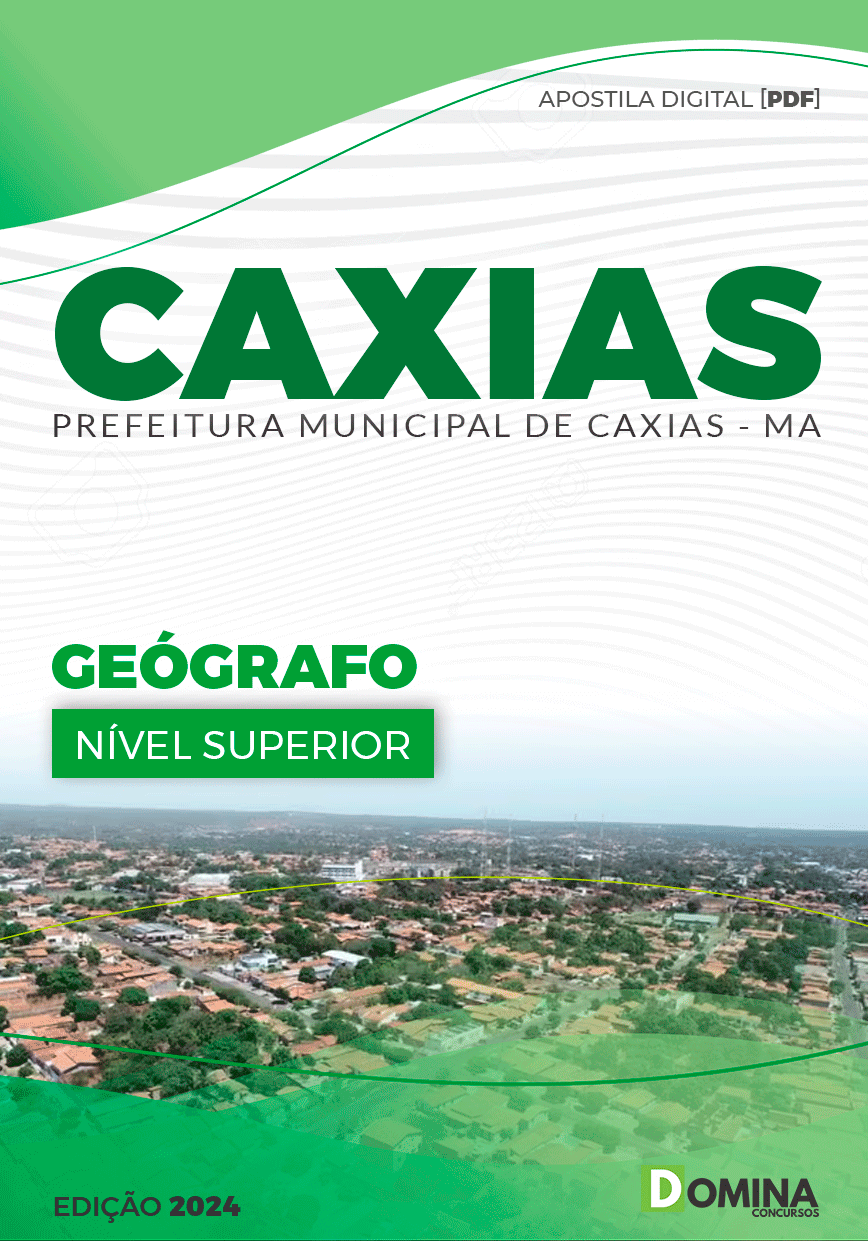 Apostila Geógrafo Caxias MA 2024