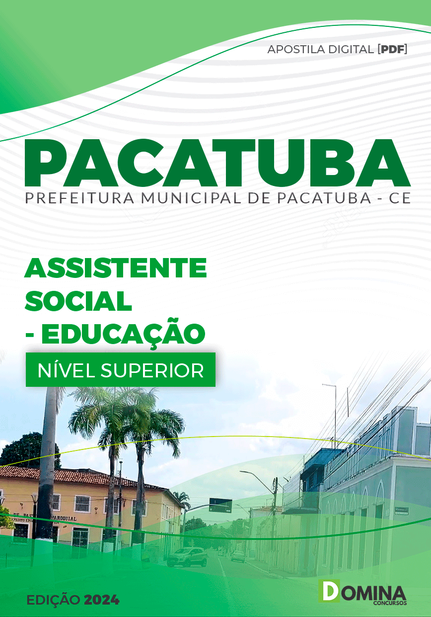 Apostila Assistente Social Educação Pacatuba CE 2024