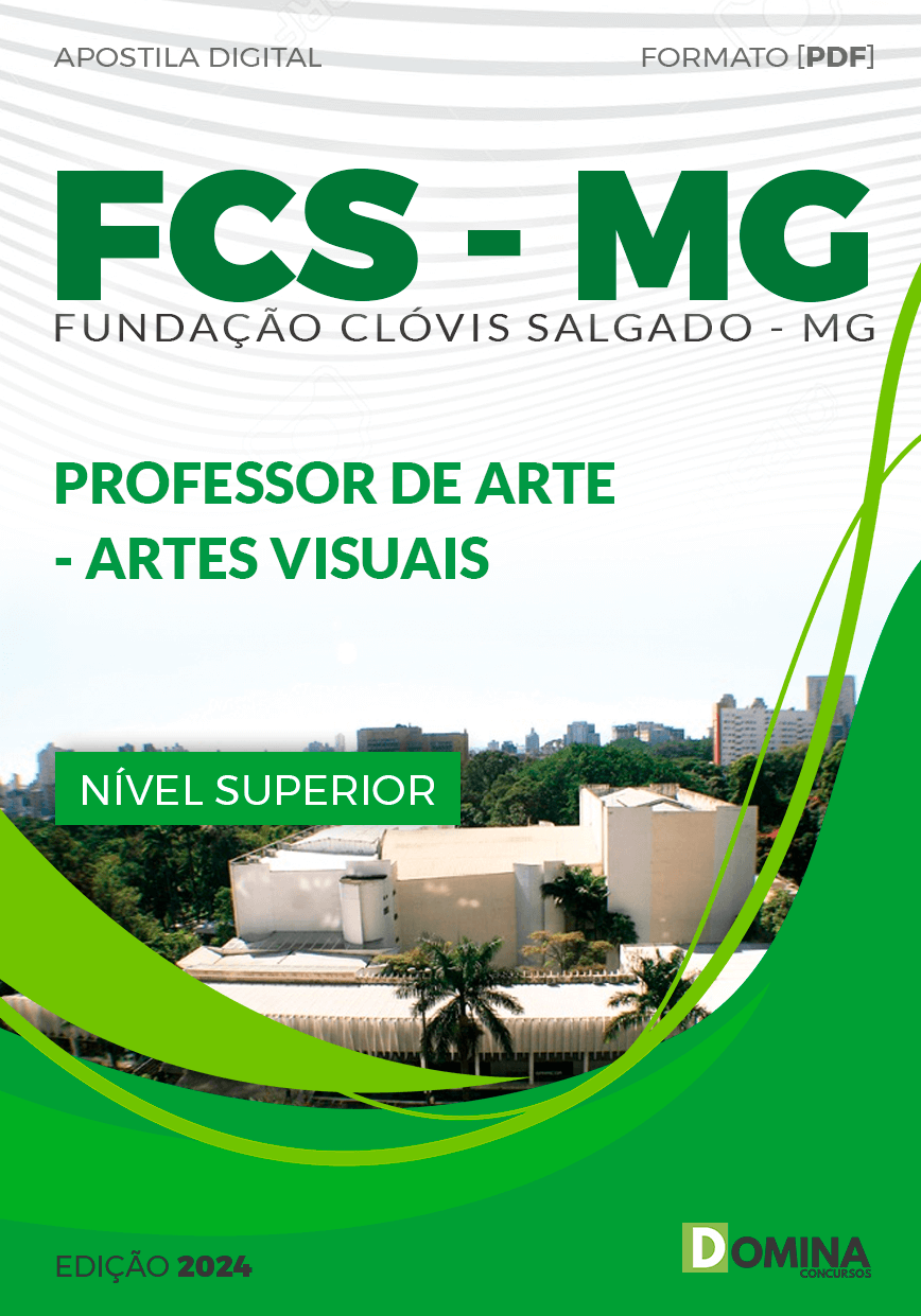 Apostila Professor de Arte Artes Visuais FCS MG 2024