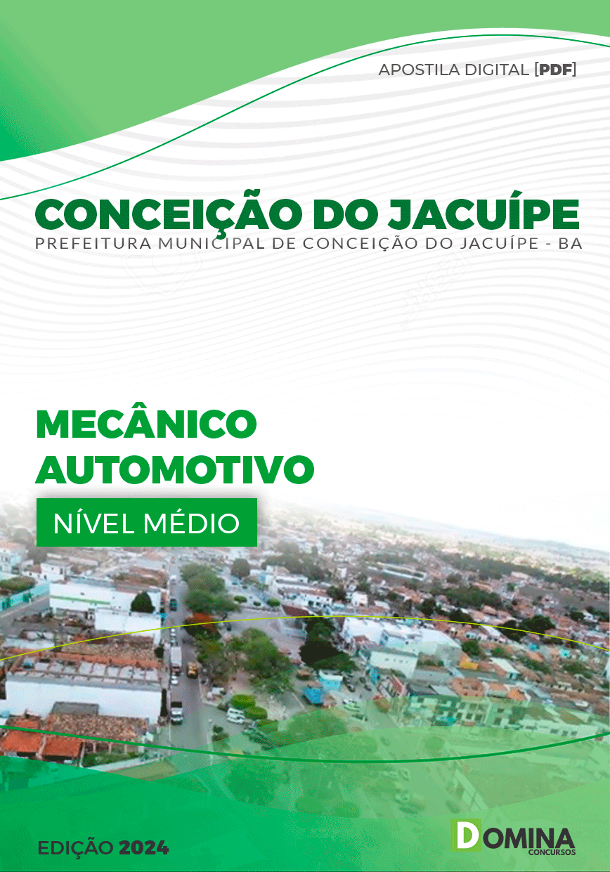 Apostila Mecânico Automotivo Conceição do Jacuípe BA 2024