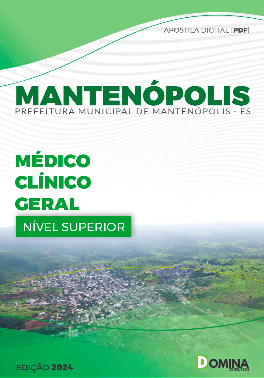 Apostila Médico Clínico Geral Mantenópolis ES 2024