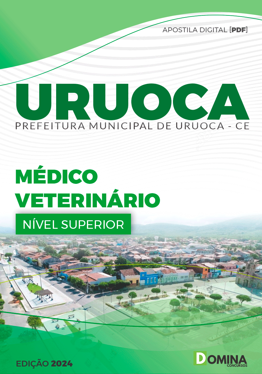 Apostila Médico Veterinário Uruoca CE 2024