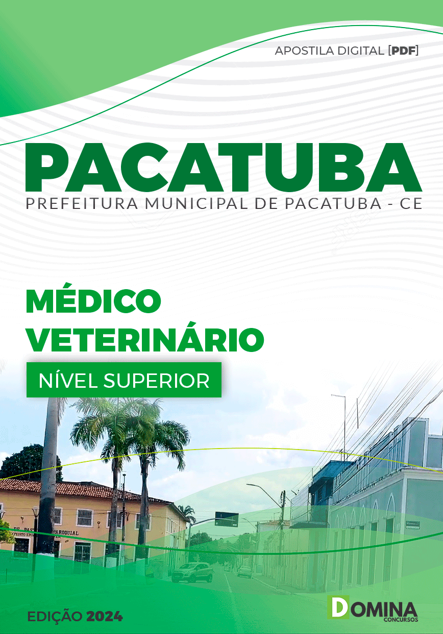 Apostila Médico Veterinário Pacatuba CE 2024