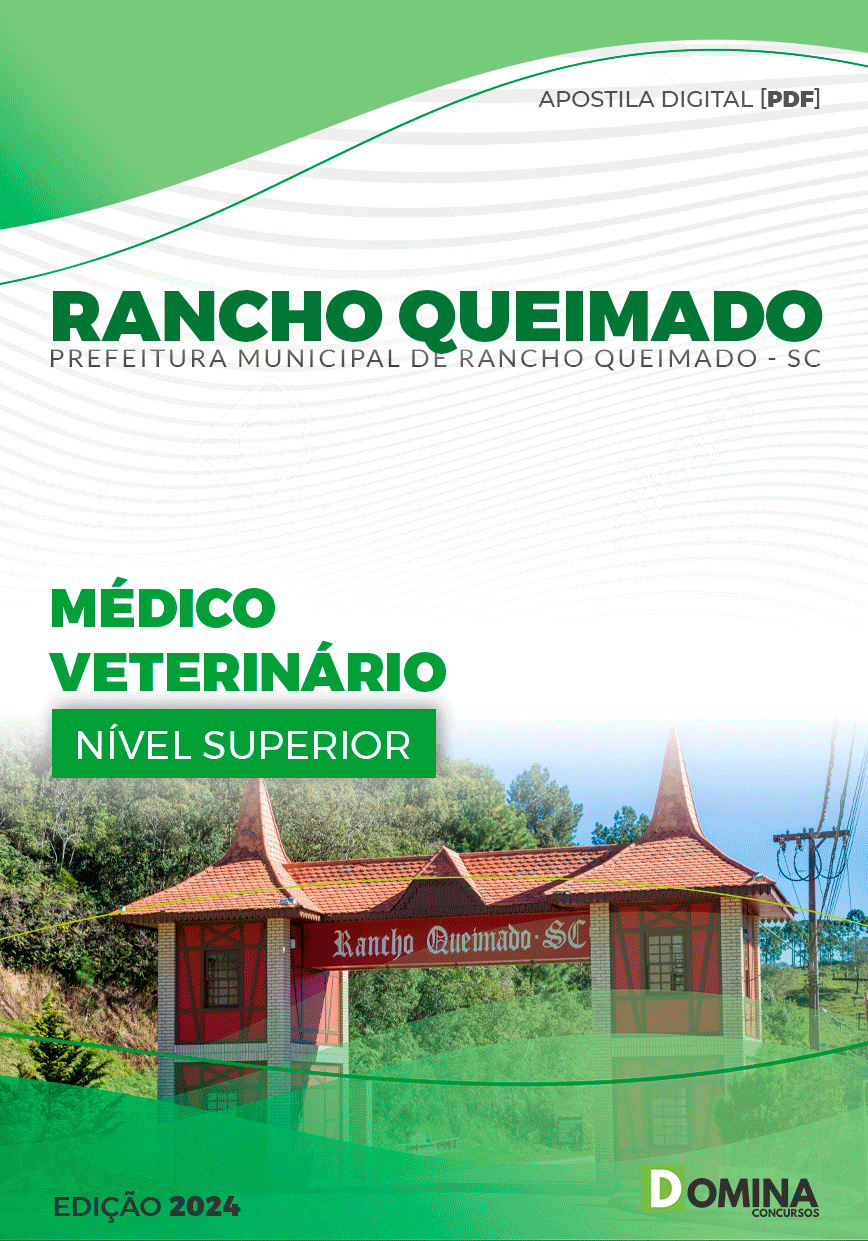 Apostila Médico Veterinário Rancho Queimado SC 2024