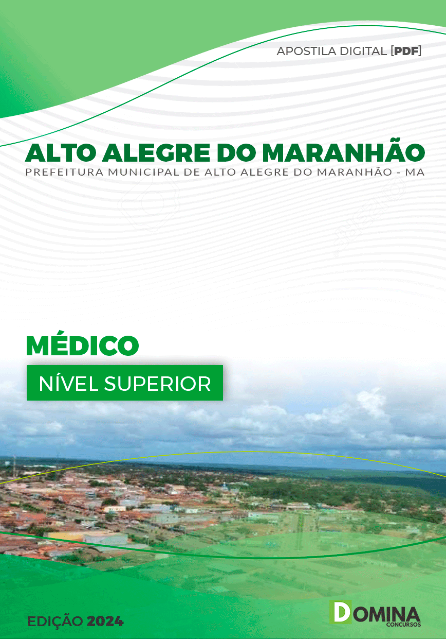 Apostila Médico Alto Alegre Maranhão MA 2024