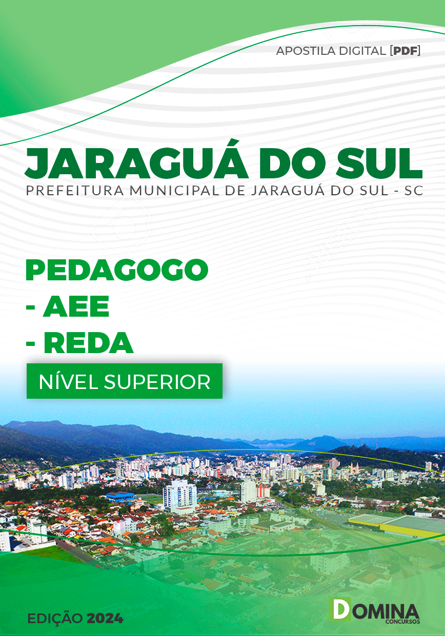 Apostila Pedagogo AEE Jaraguá do Sul SC 2024