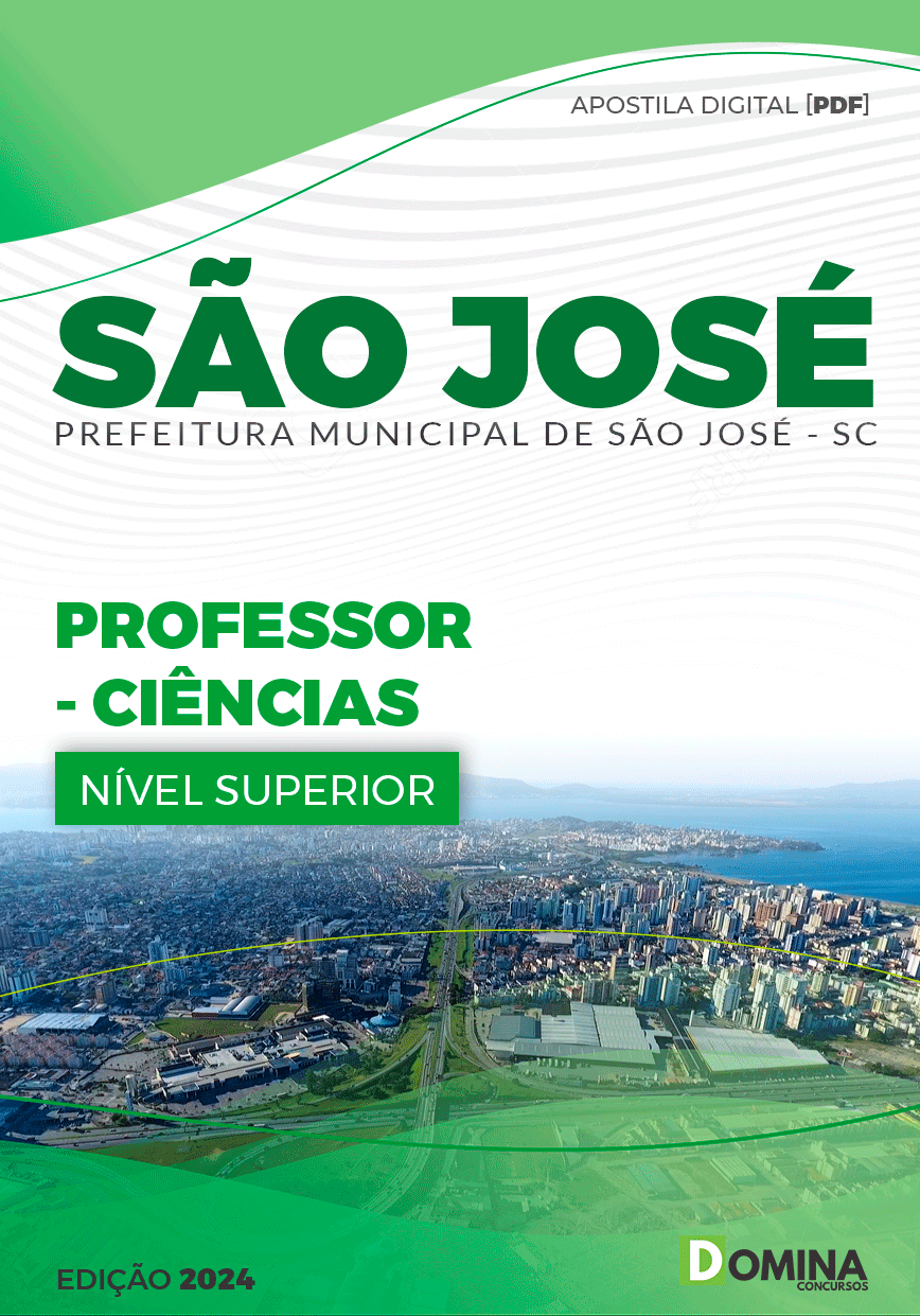 Apostila Professor de Ciências São José SC 2024