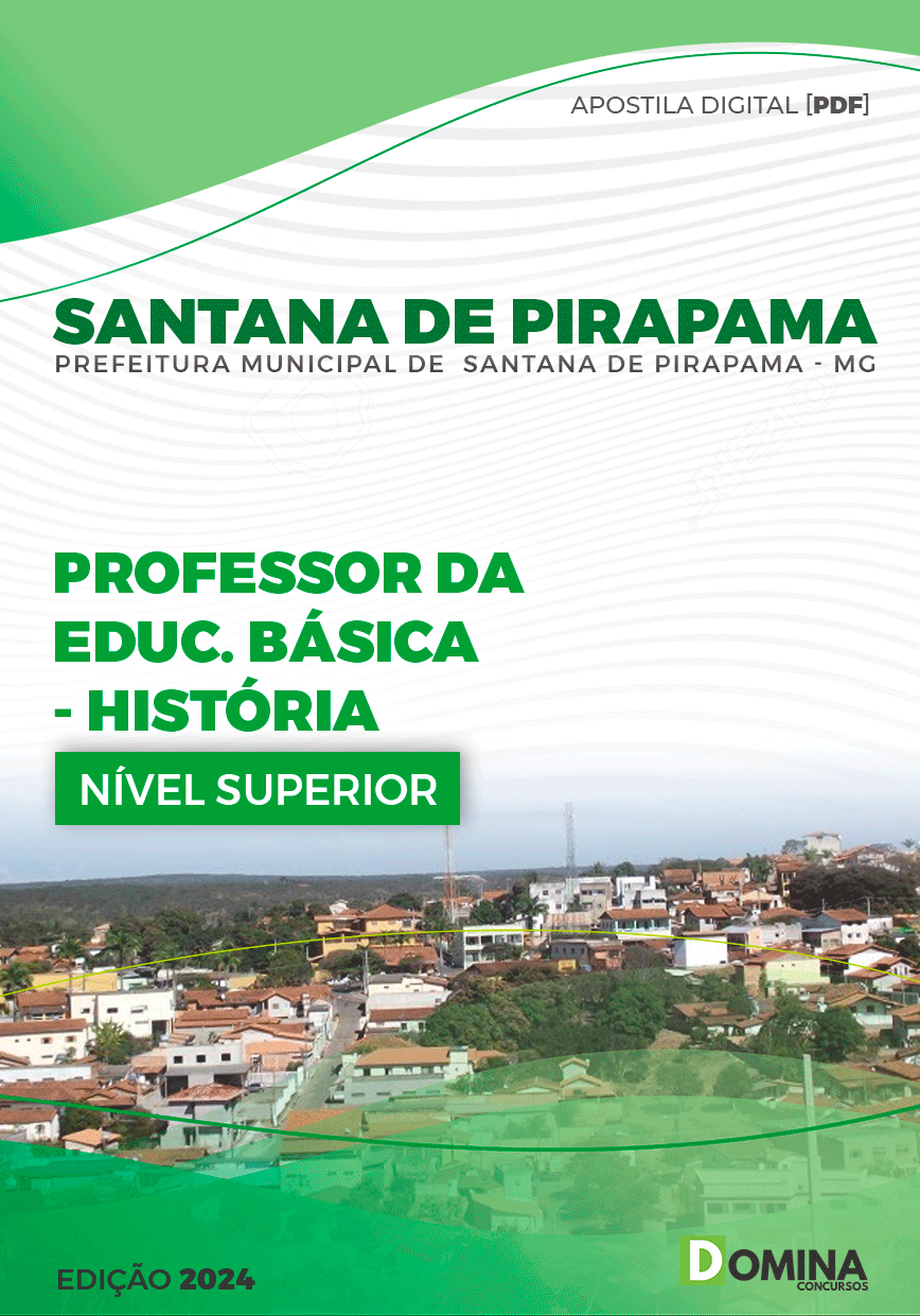 Apostila Professor de História Santana de Pirapama MG 2024