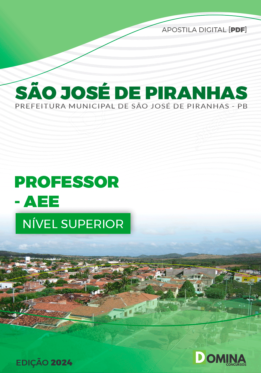 Apostila Professor de AEE São José de Piranhas PB 2024