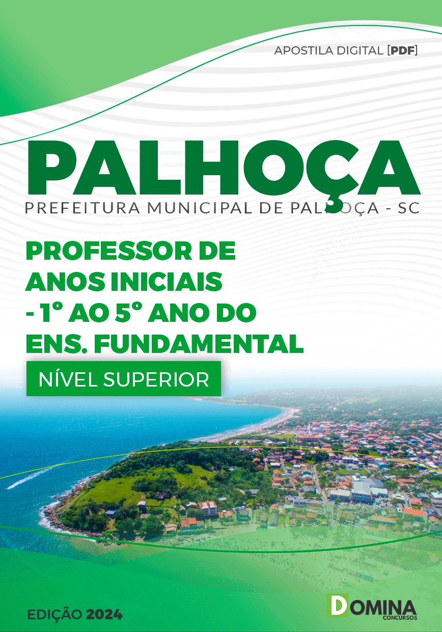 Apostila Professor de Anos Iniciais Palhoça SC 2024