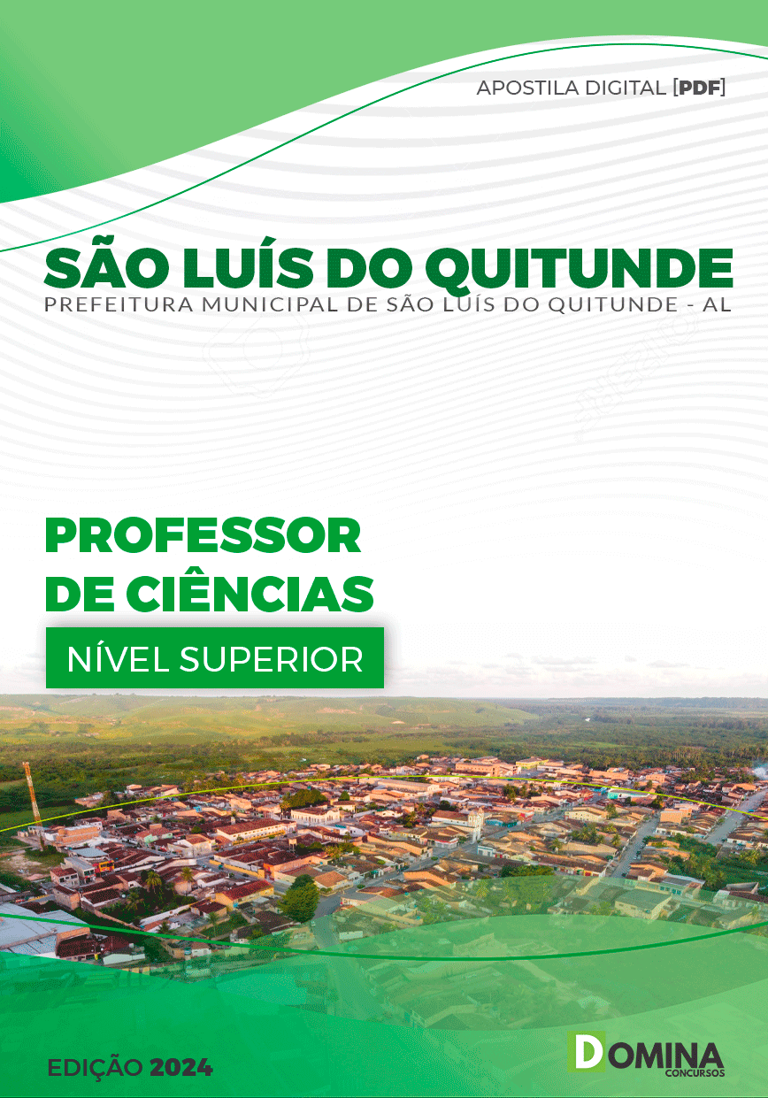 Apostila Professor de Ciências São Luís Quitunde AL 2024