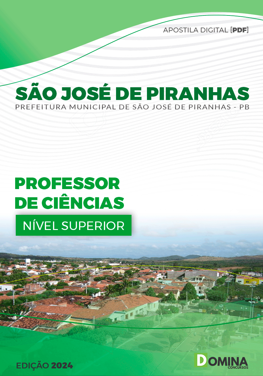 Apostila Professor de Ciências São José de Piranhas PB 2024