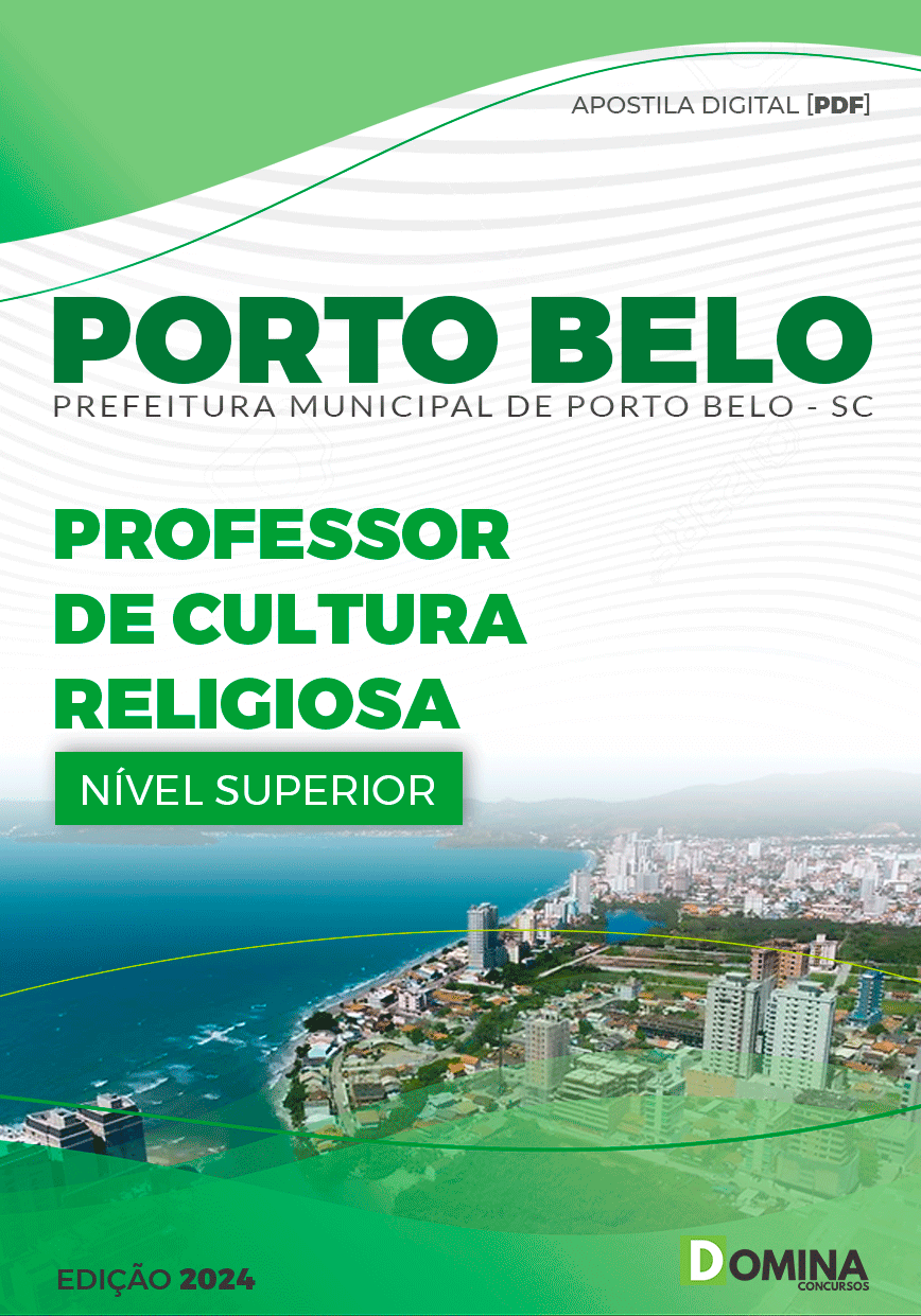 Apostila Professor de Religião Porto Belo SC 2024