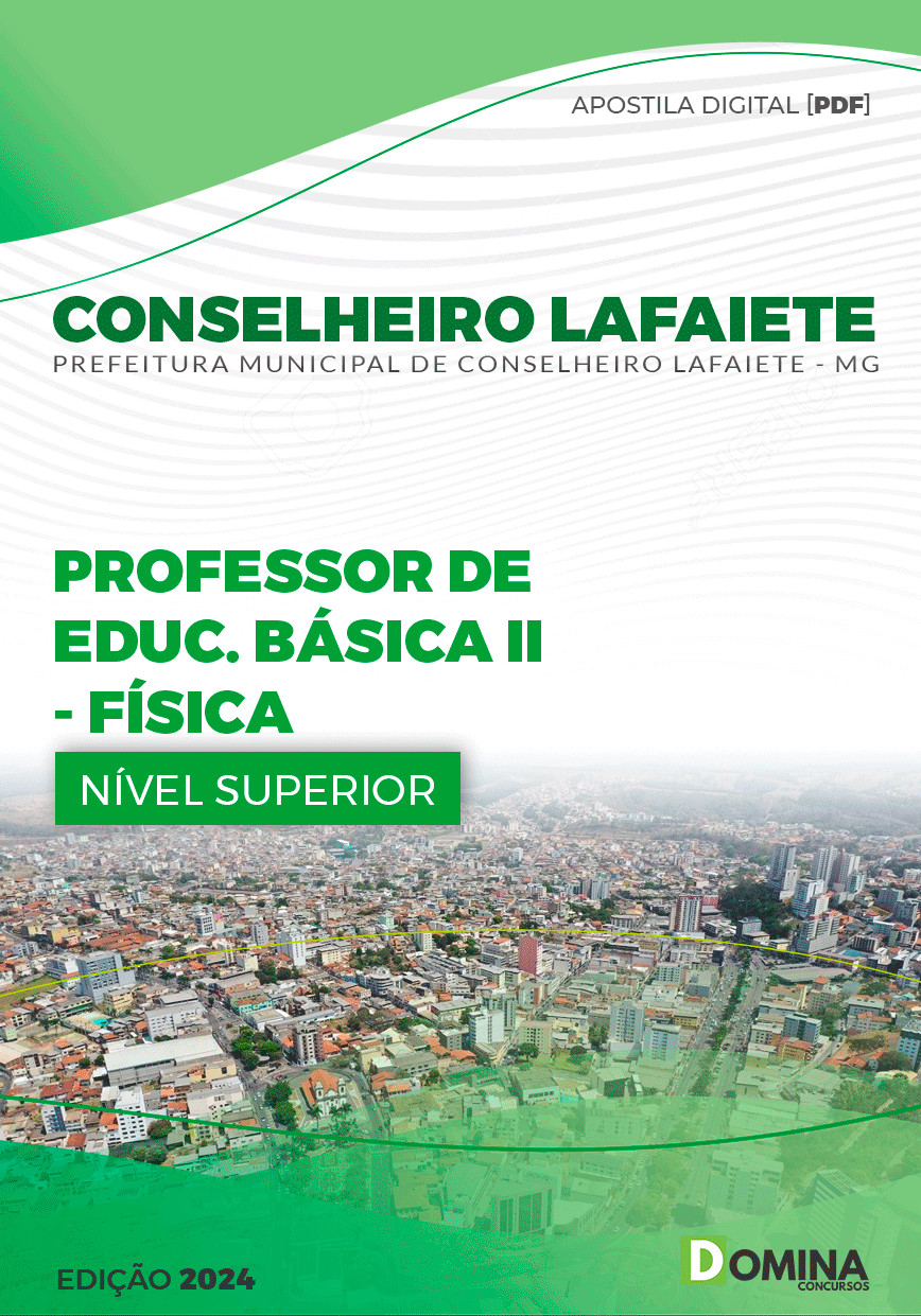 Apostila Professor de Física Conselheiro Lafaiete MG 2024