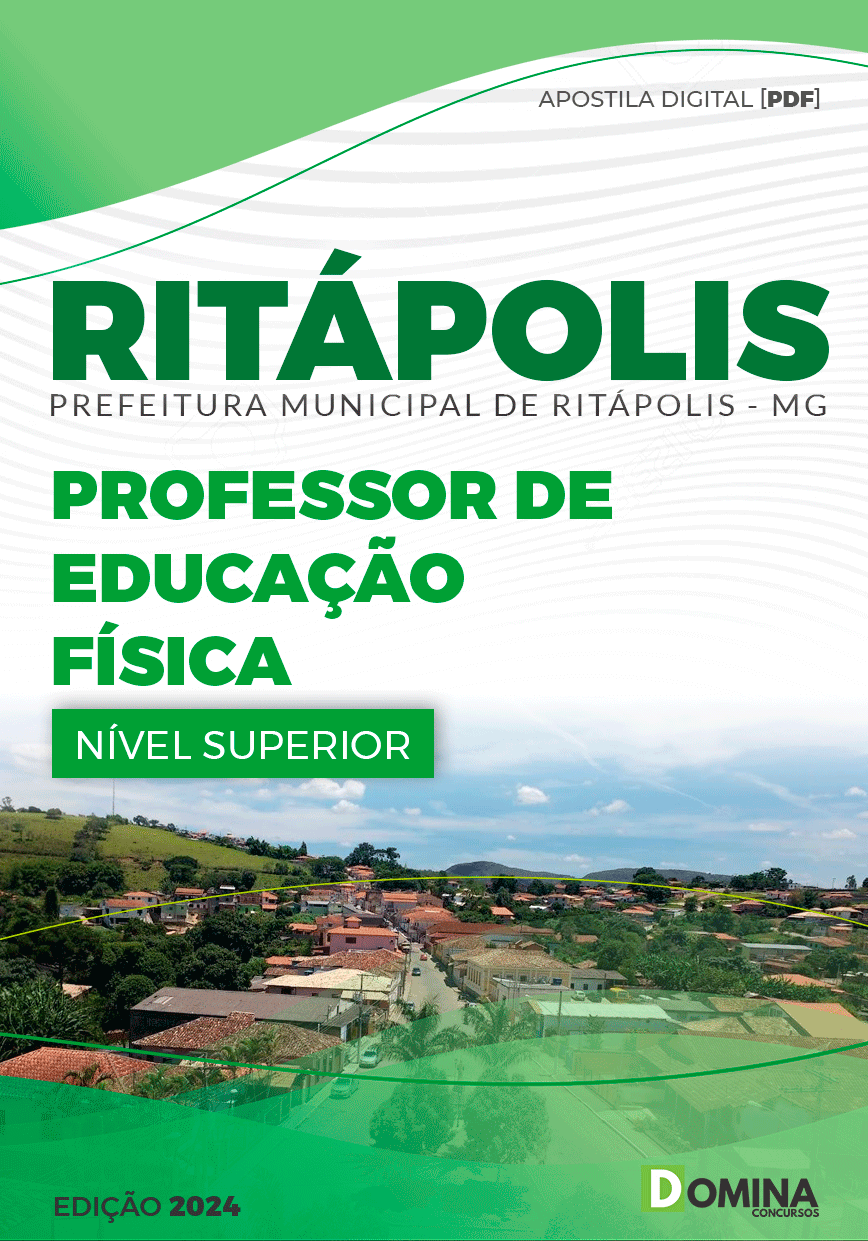 Apostila Professor de Educação Física Ritápolis MG 2024