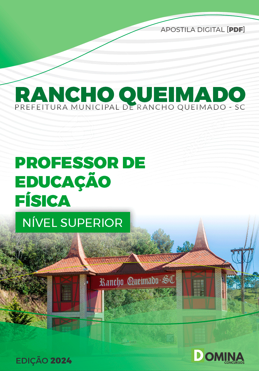 Apostila Professor de Educação Física Rancho Queimado SC 2024