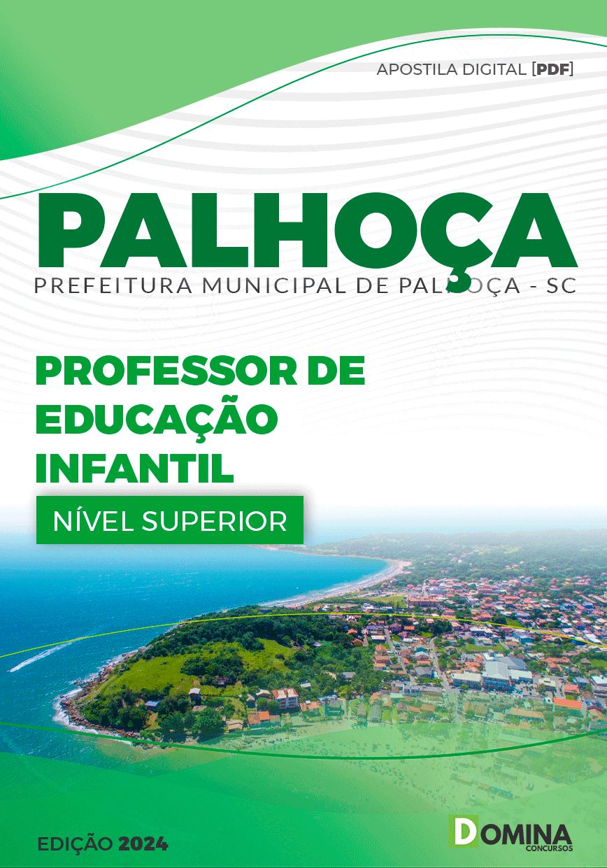 Apostila Professor de Educação Infantil Palhoça SC 2024