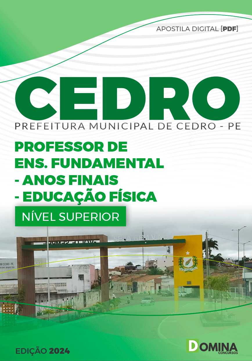 Apostila Professor de Educação Física Cedro PE 2024