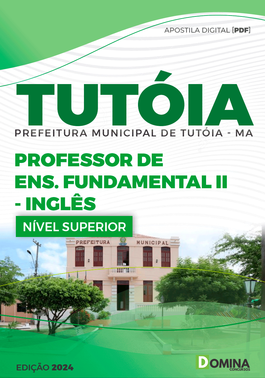 Apostila Professor de Inglês Tutóia MA 2024