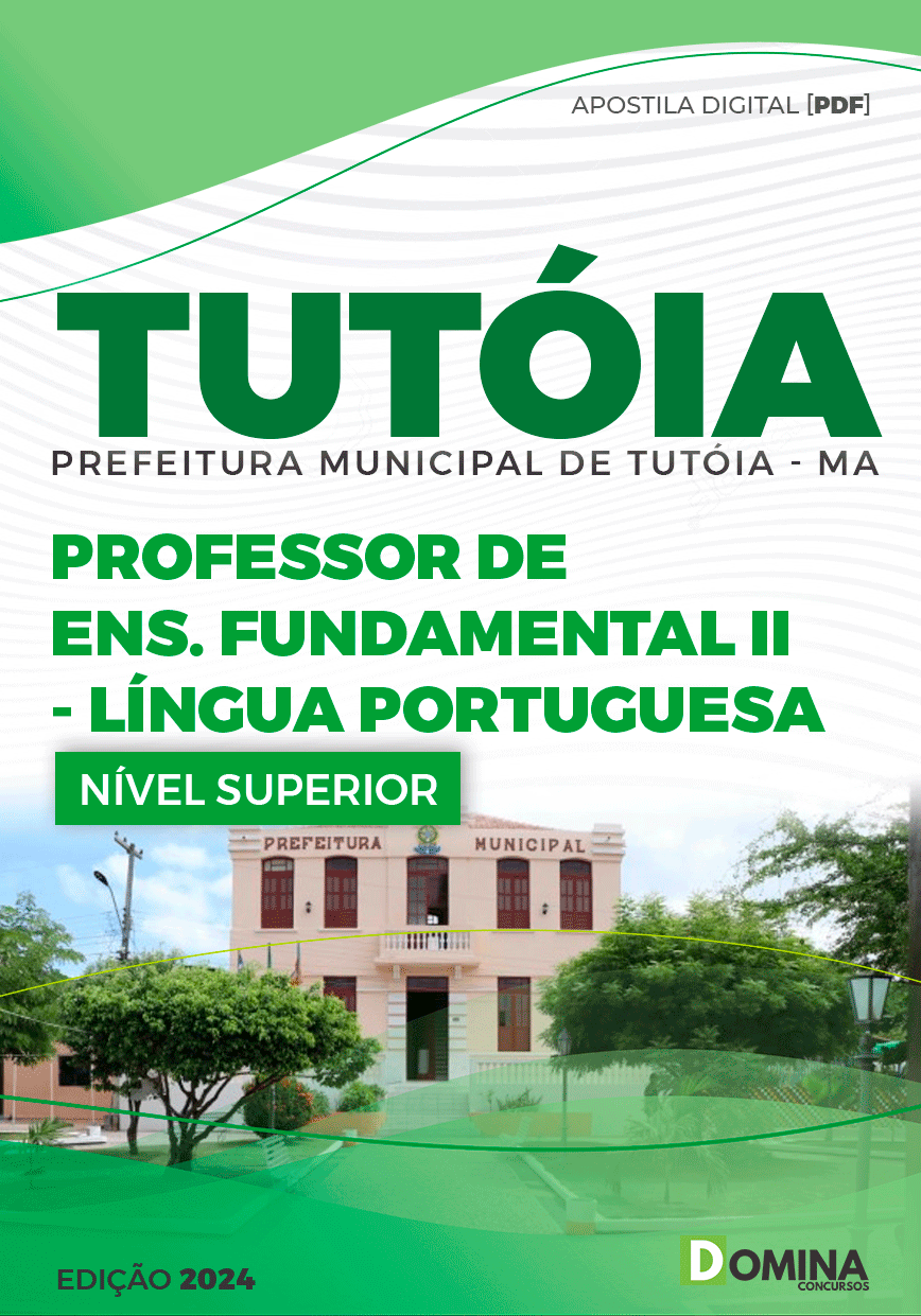 Apostila Professor de Português Tutóia MA 2024