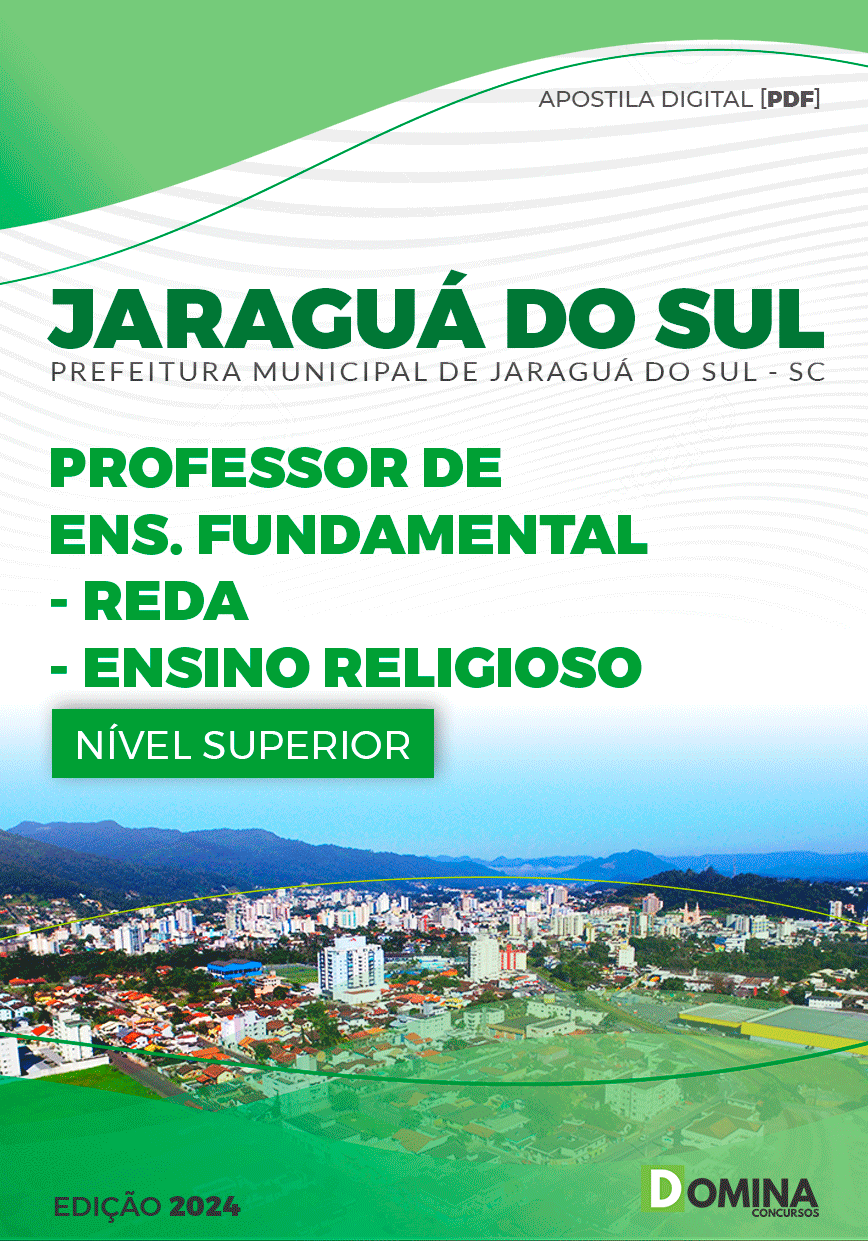 Apostila Professor de Religião Jaraguá do Sul SC 2024