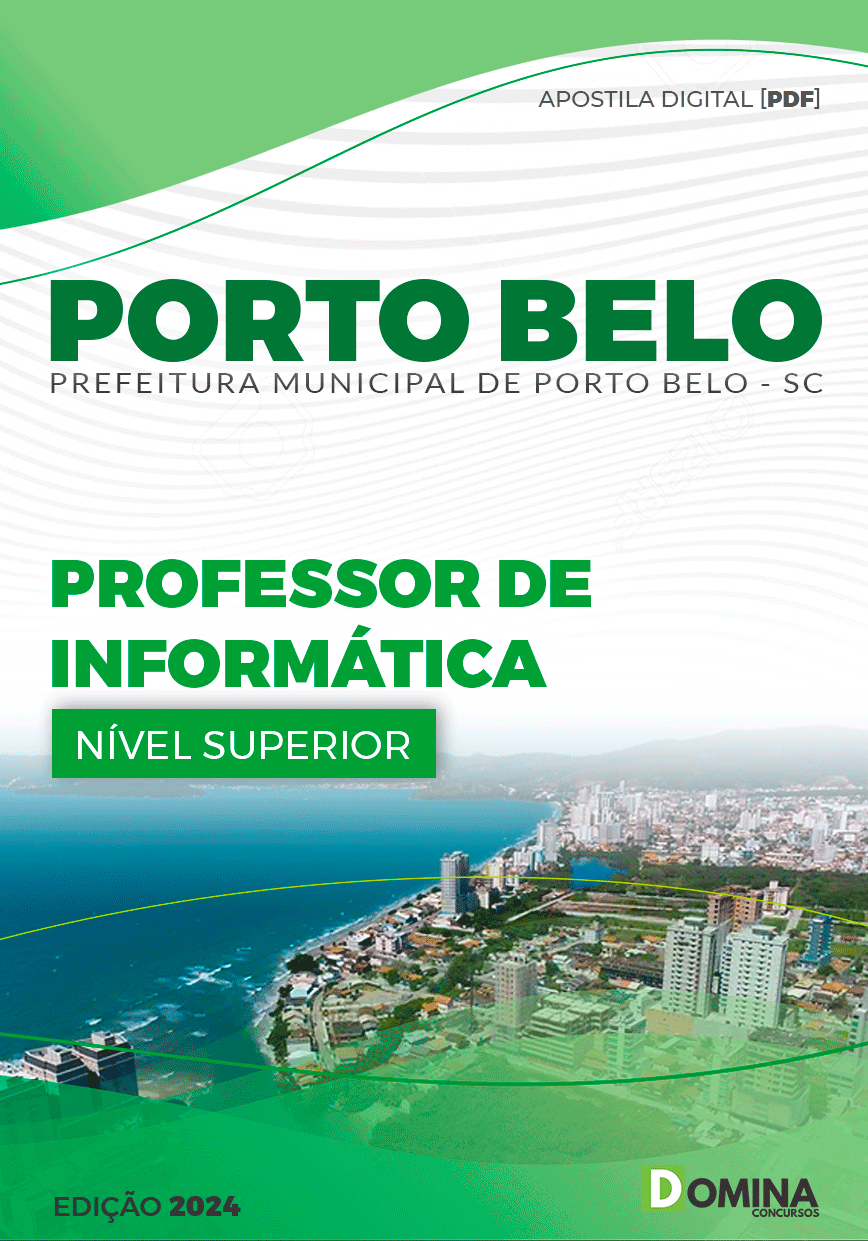 Apostila Professor de Informática Porto Belo SC 2024