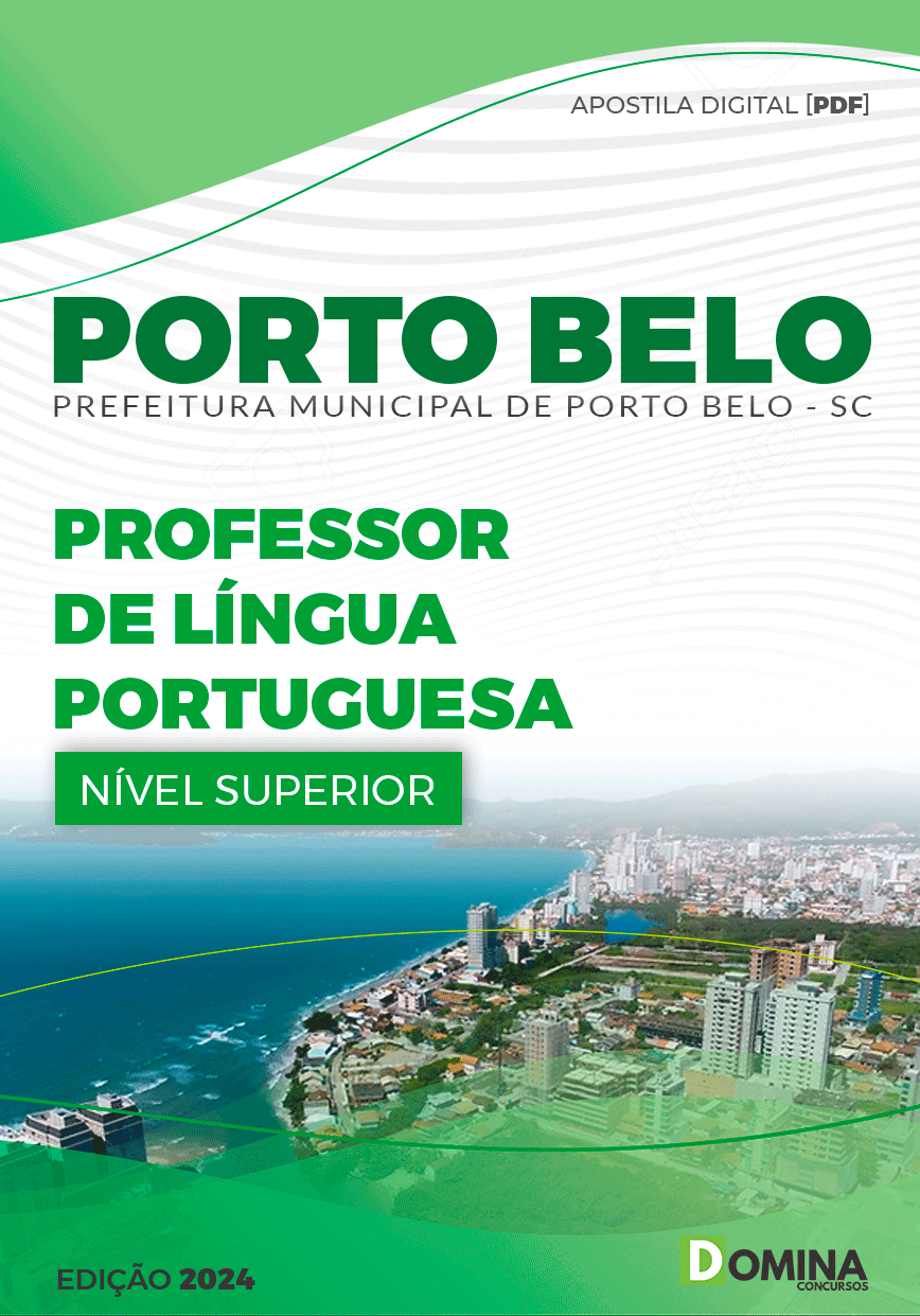 Apostila Professor de Português Porto Belo SC 2024