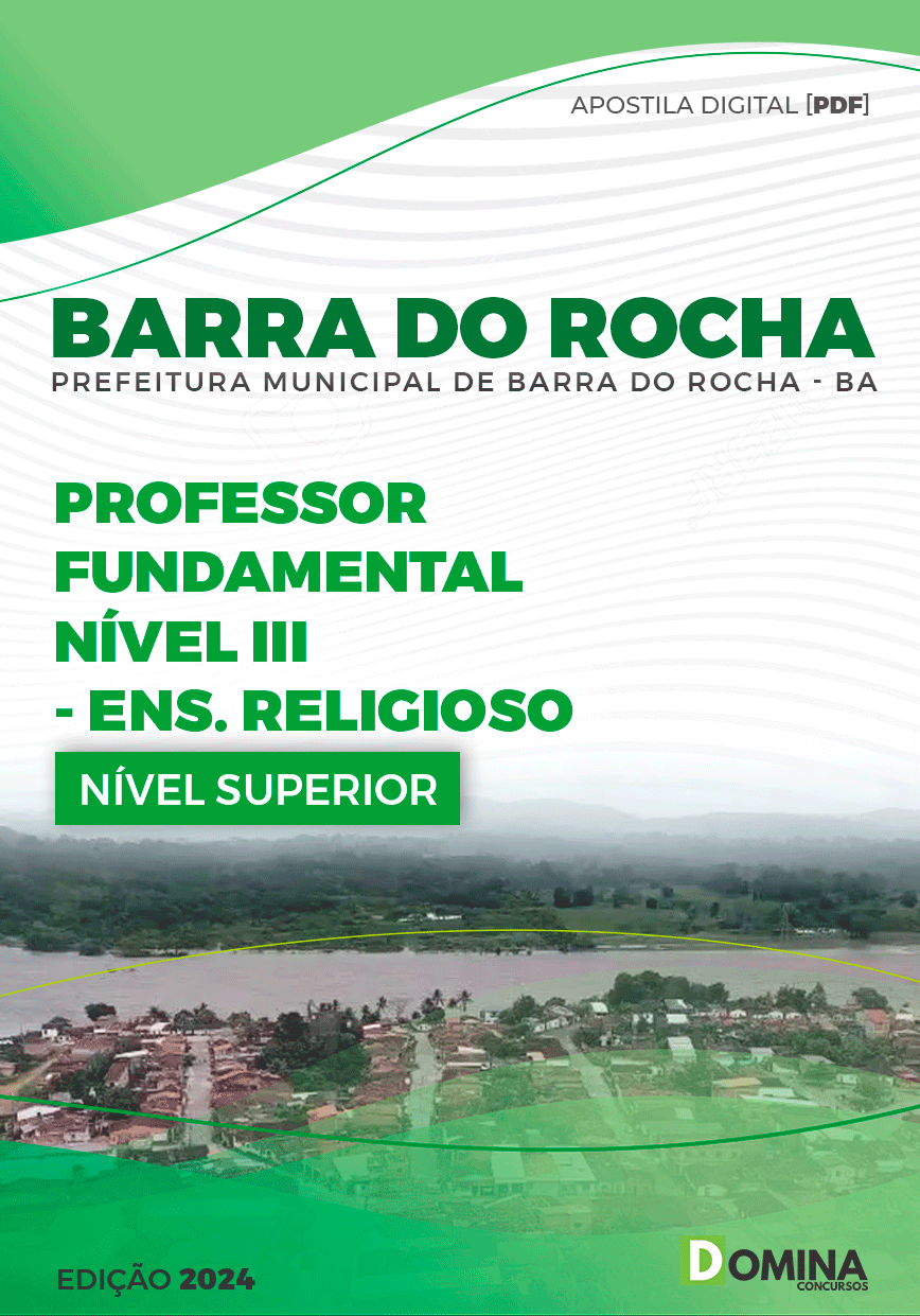 Apostila Professor de Religião Barra do Rocha BA 2024