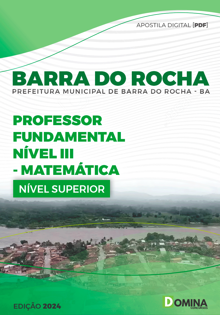 Apostila Professor de Matemática Barra do Rocha BA 2024