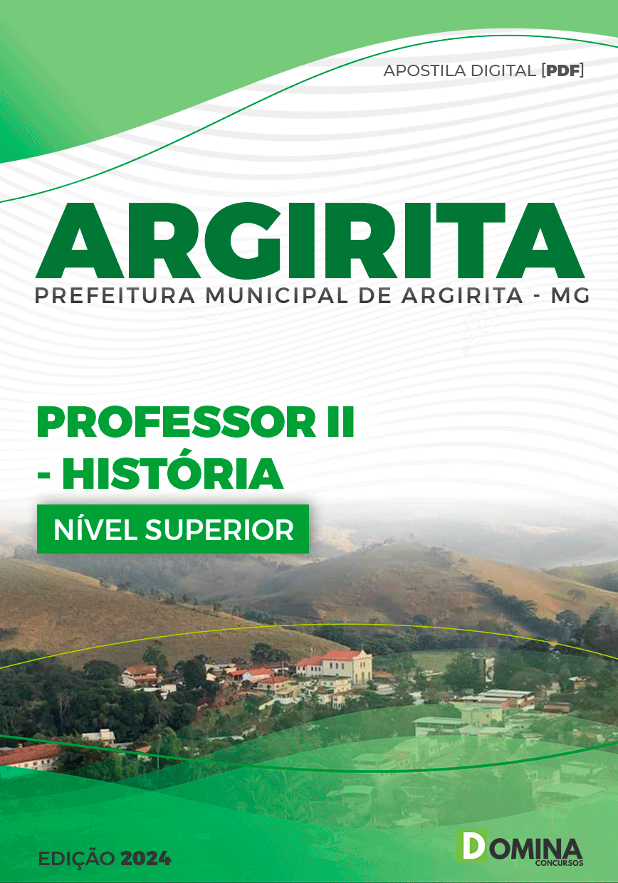 Apostila Professor de História Argirita MG 2024