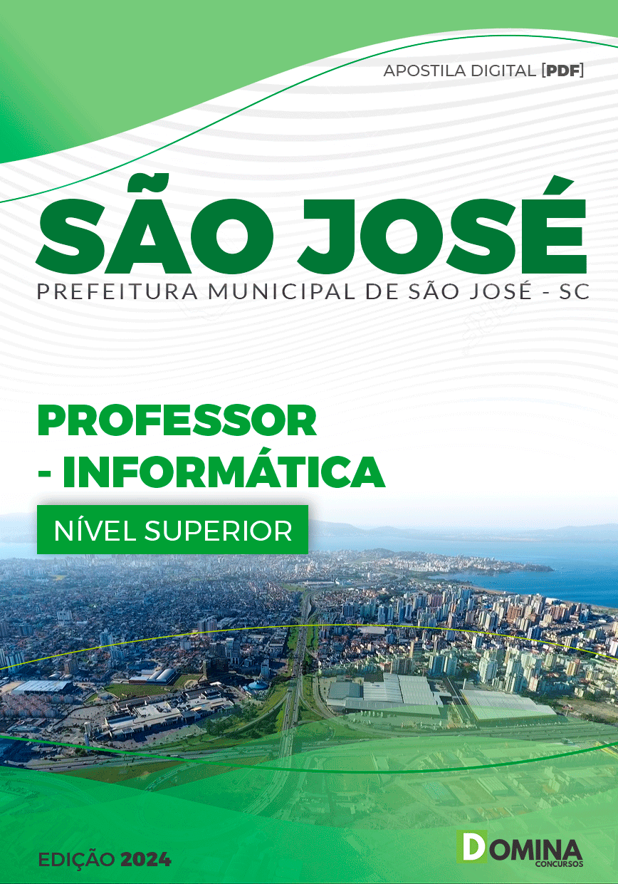 Apostila Professor de Informática São José SC 2024