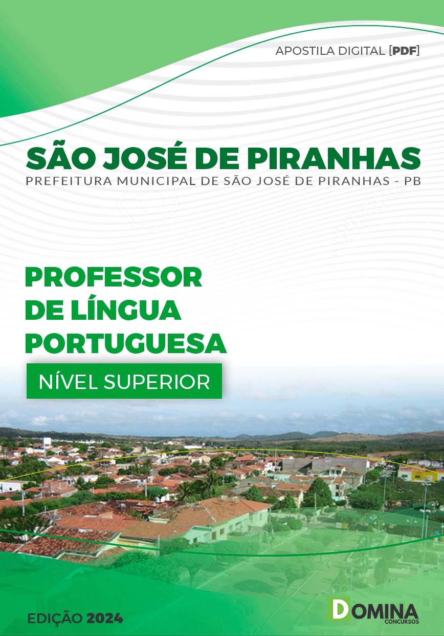 Apostila Professor de Português São José de Piranhas PB 2024