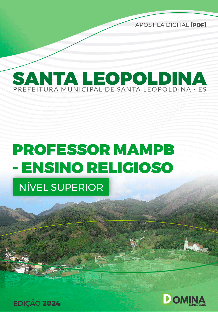 Apostila Professor de Religião Santa Leopoldina ES 2024