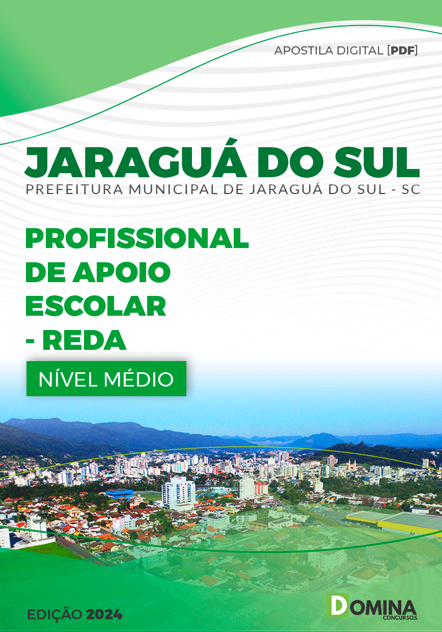 Apostila Profissional de Apoio Escolar Jaraguá do Sul SC 2024