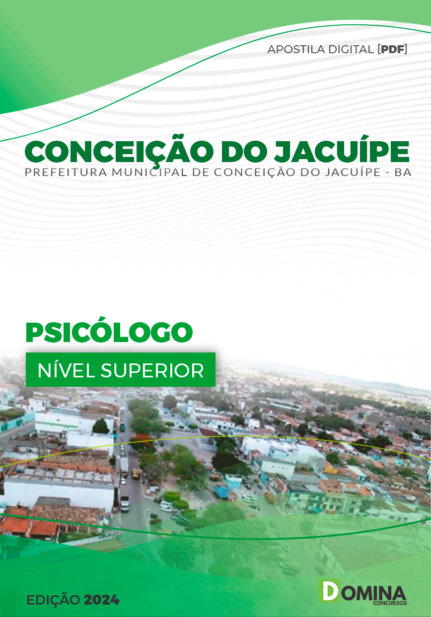 Apostila Psicólogo Conceição do Jacuípe BA 2024