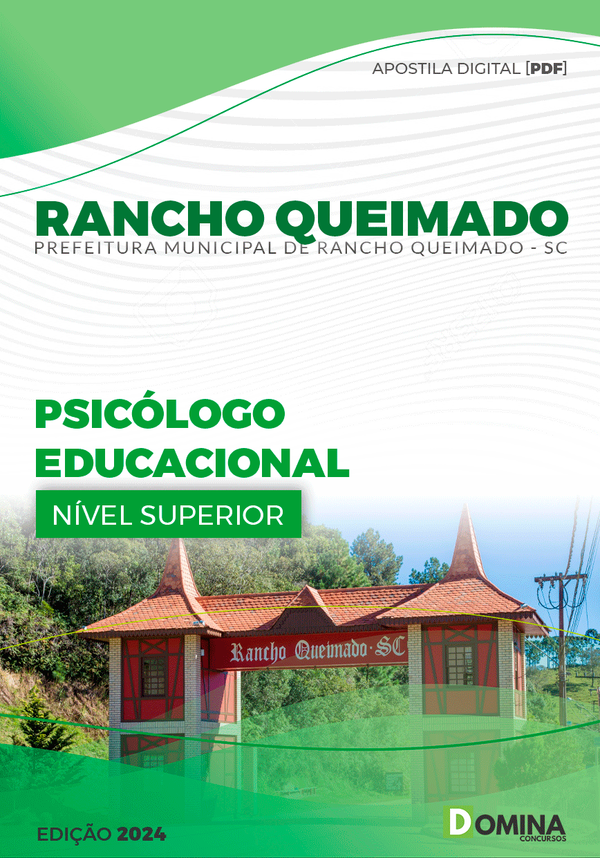 Apostila Psicólogo Educacional Rancho Queimado SC 2024