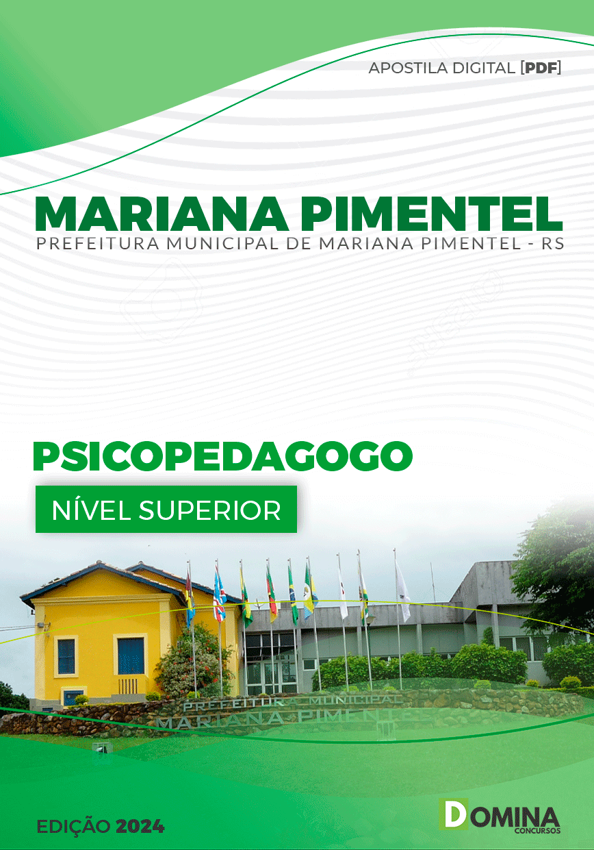 Apostila Psicopedagogo Mariana Pimentel RS 2024