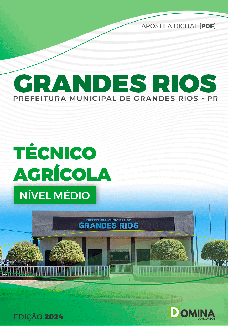 Apostila Técnico Agrícola Grandes Rios PR 2024