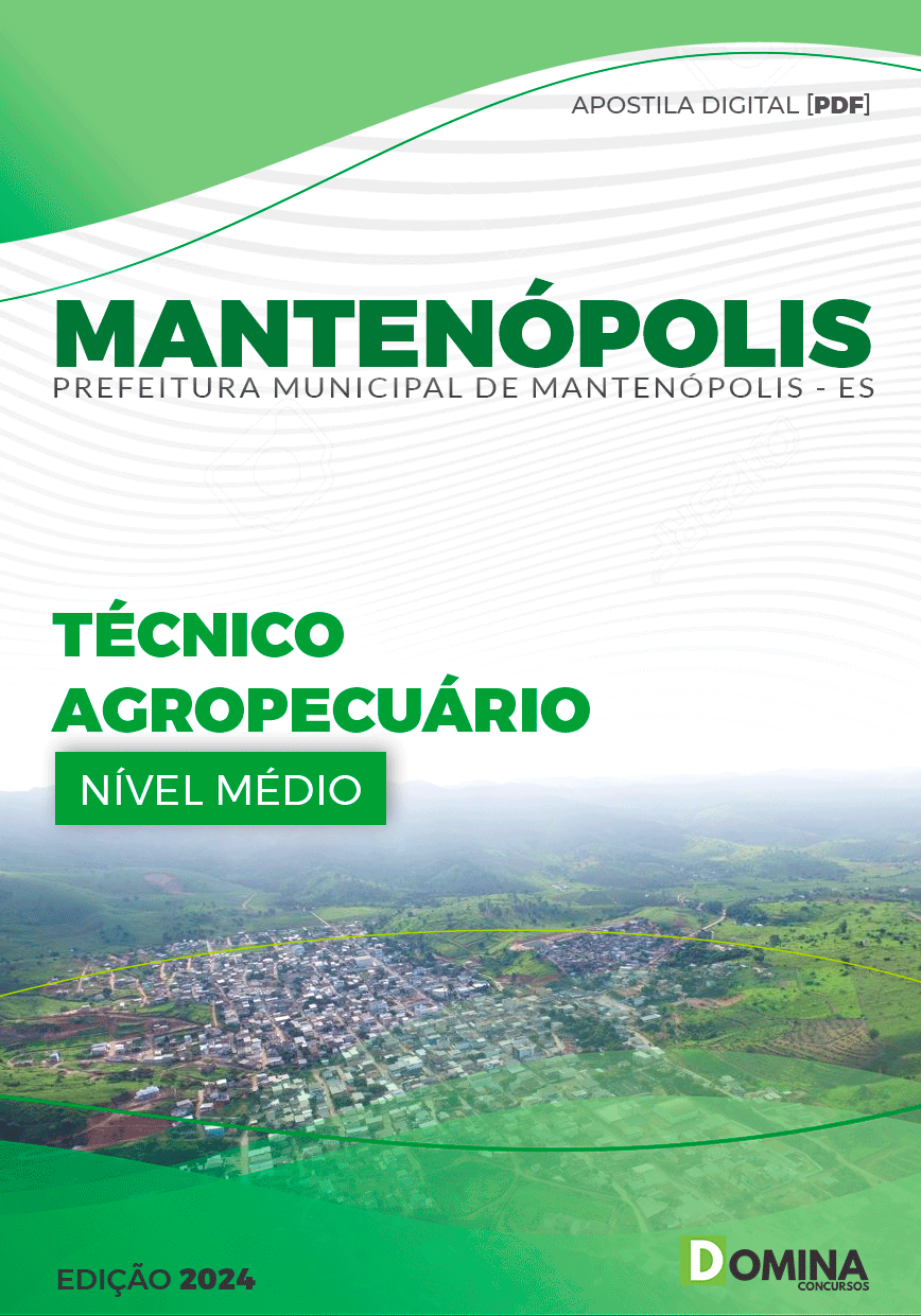 Apostila Técnico Agropecuário Mantenópolis ES 2024